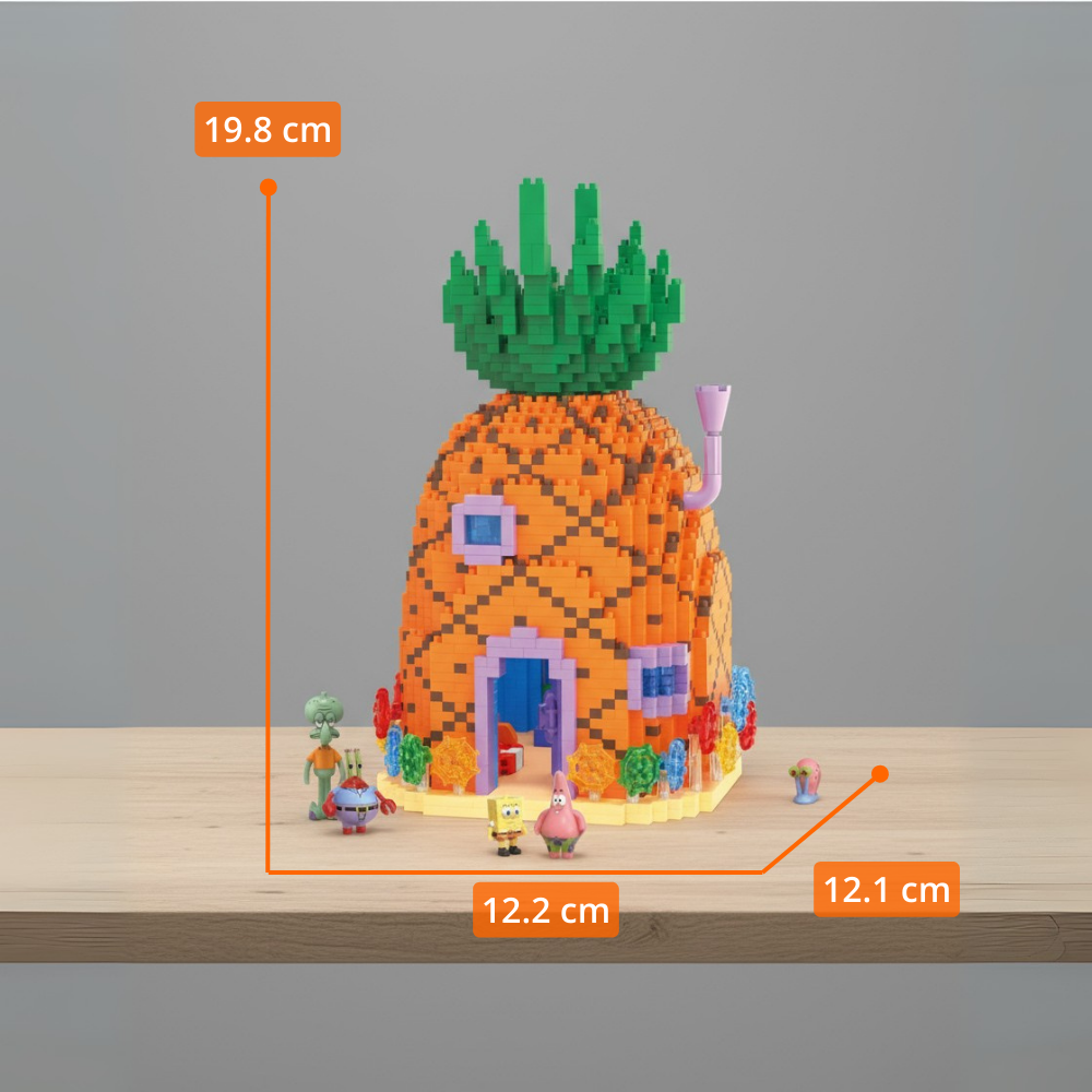 Casa Piña del Fondo Marino (3197 micro-pzas)