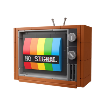 Retro TV Decorativa (133 pzas) - imagen destacada 2