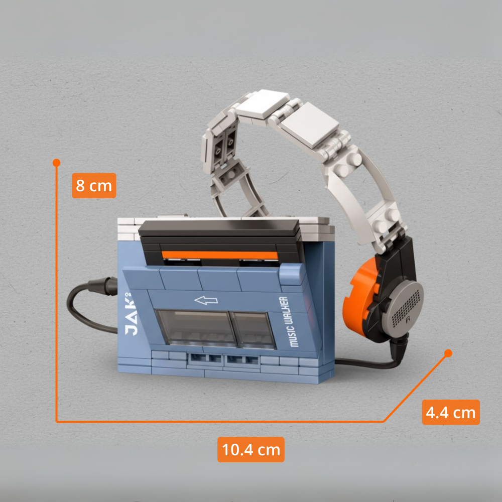 Mini Walkman Clásico (146 pzas)