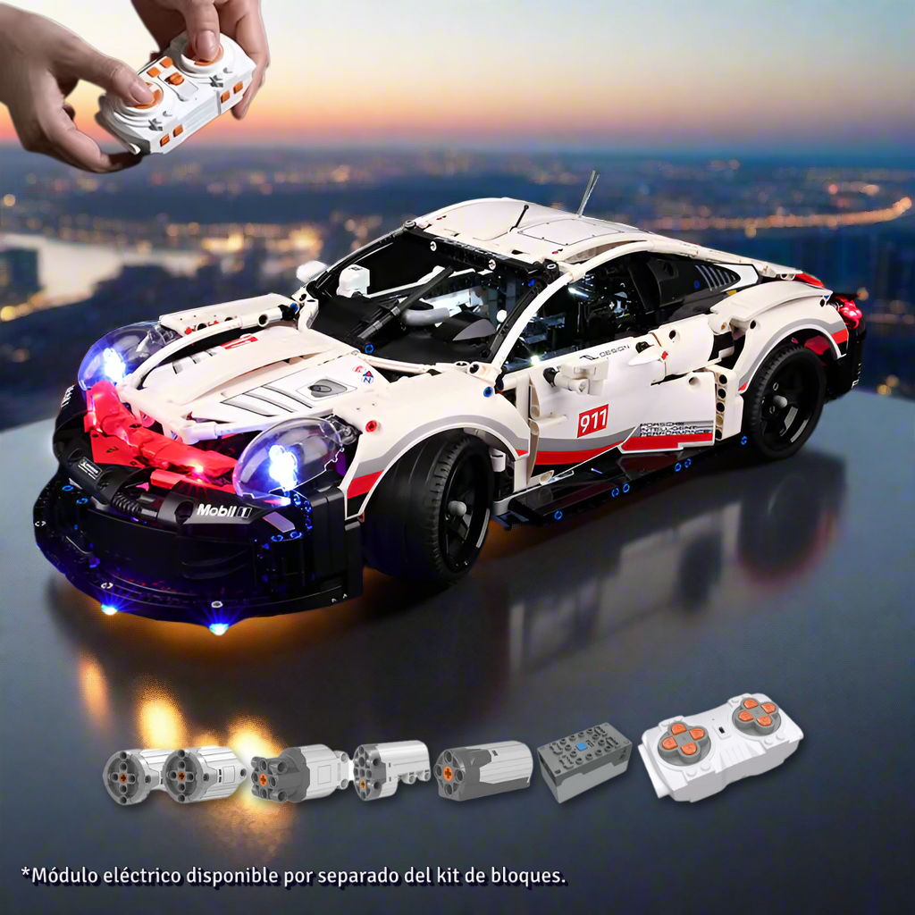 Porsche 911 RSR - Blanco (1580 pzas)