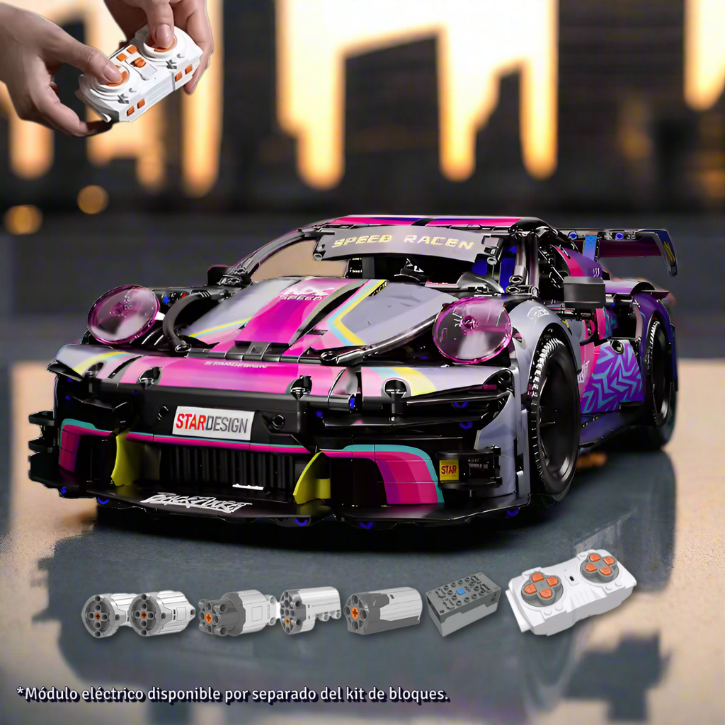 New 1611PCS Sports Car Building Blocks Toys Boys or Adults Kits,1:10 MOC Building Set Raceing Car Model,Cars for Boys Toy Gifts