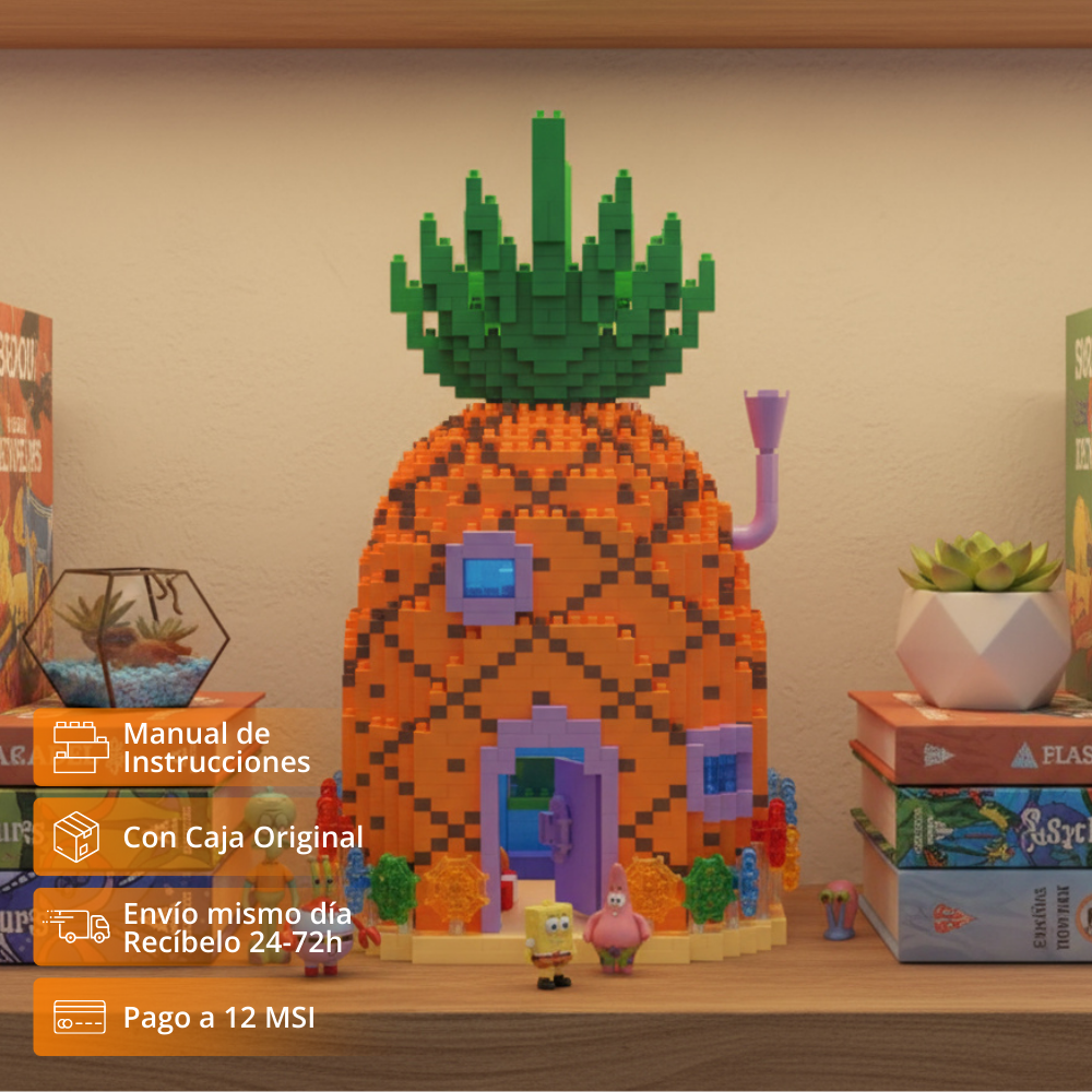 Casa Piña del Fondo Marino (3197 micro-pzas)