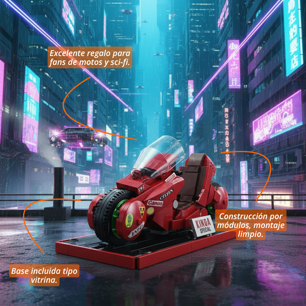 Motocicleta Cyberpunk (231 pzas)