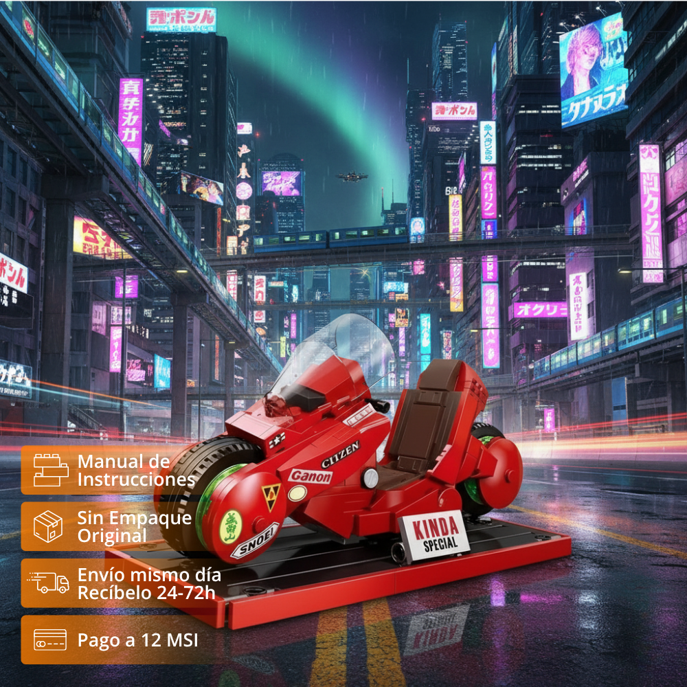 Motocicleta Cyberpunk (231 pzas)
