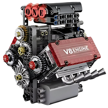 Motor V8 (478 pzas) - imagen destacada 2