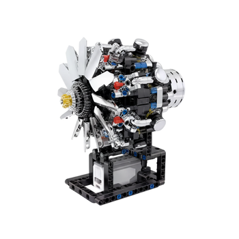 Motor de Avión V8 (558 pzas) - imagen destacada 2