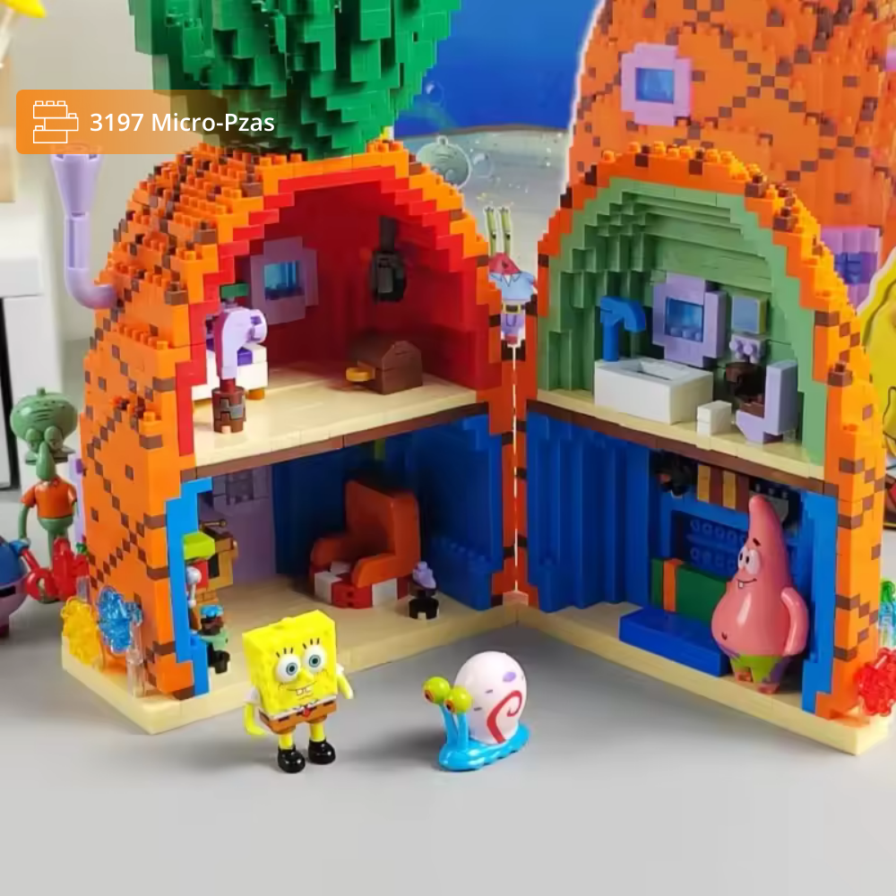 Casa Piña del Fondo Marino (3197 micro-pzas)